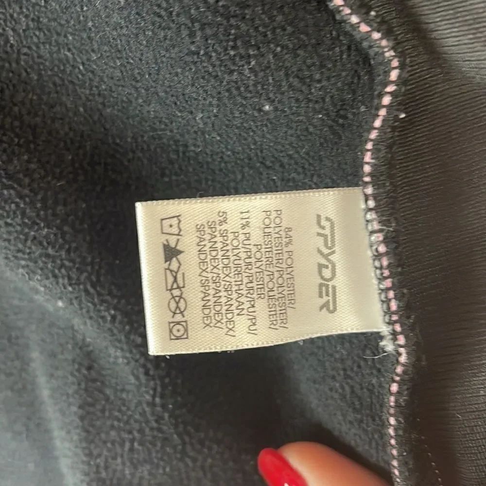 Spyder Pink Jacket Zip Up Size Large - Picture 4 of 9